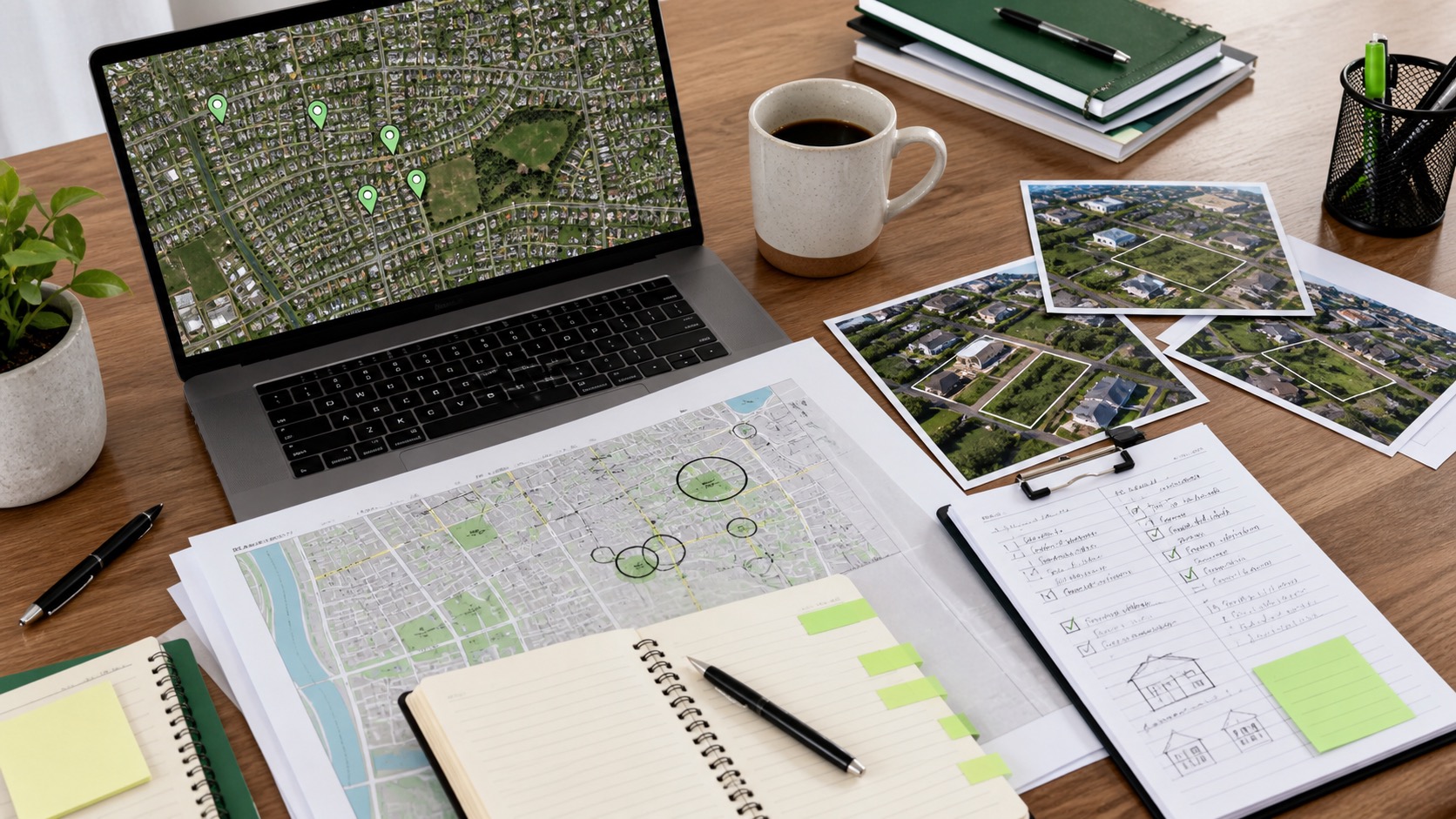 Australian property investor and buyers agent reviewing listings together