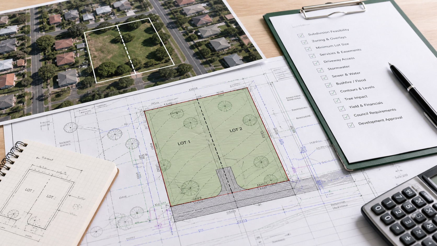 Property contract and pen on a desk representing a wholesale assignment deal